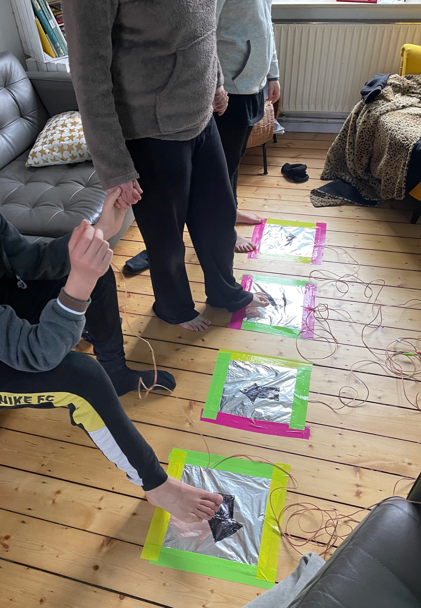 Foto Mehrspieler-Contoller mit Makey Makey